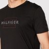 T-shirt Tommy Hilfiger koszulka męska z okrągłym dekoldem czarna